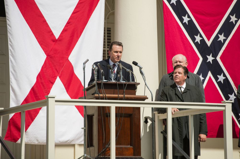 Tim Roth's Gov. George Wallace is a little too much like a Tarantino white supremacist villain.